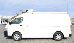Hiace chiller van for rent